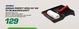 Coop Byggmix JORDAN PERFECT VEGG OG TAK 18 CM MALERULLESETT tilbud