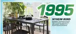 Coop Byggmix NYHEIM BORD tilbud