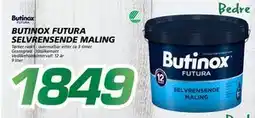 Coop Byggmix BUTINOX FUTURA SELVRENS ENDE MALING tilbud