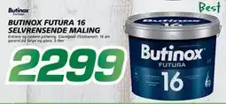 Coop Byggmix BUTINOX FUTURA 16 SELVRENSENDE MALING tilbud