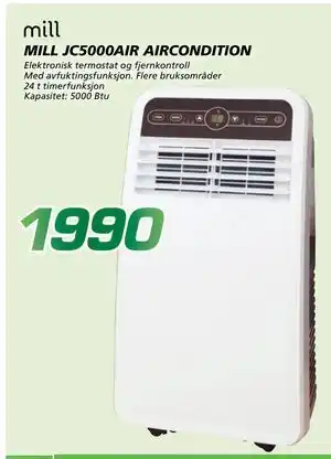 Coop Byggmix MILL JC5000AIR AIRCONDITION tilbud