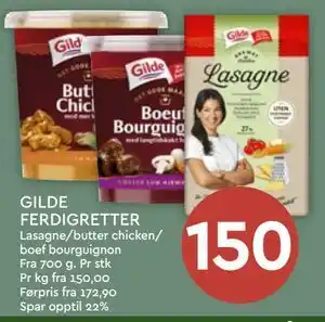 Coop Mega GILDE FERDIGRETTER tilbud