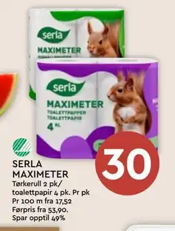 Coop Mega SERLA MAXIMETER tilbud