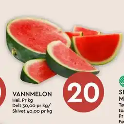 Coop Mega VANNMELON tilbud
