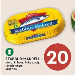 Coop Mega STABBUR-MAKRELL tilbud