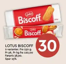 Coop Mega LOTUS BISCOFF tilbud