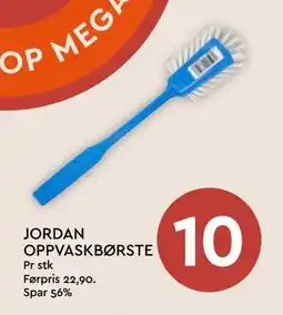 Coop Mega JORDAN OPPVASKBØRSTE tilbud