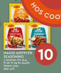 Coop Mega MAGGI AIRFRYER SEASONING tilbud