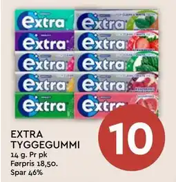 Coop Mega EXTRA TYGGEGUMMI tilbud