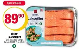 Coop Extra COOP LAKSEFILET tilbud