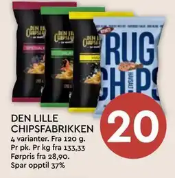 Coop Mega DEN LILLE CHIPSFABRIKKEN tilbud