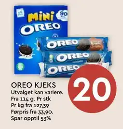 Coop Mega OREO KJEKS tilbud