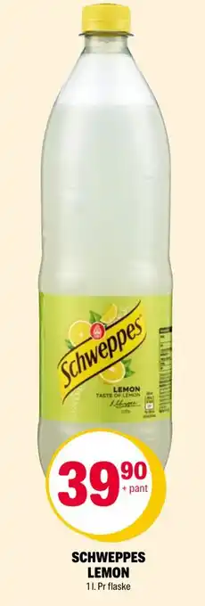 Coop Extra SCHWEPPES LEMON tilbud