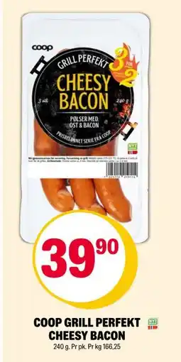 Coop Extra COOP GRILL PERFEKT CHEESY BACON tilbud