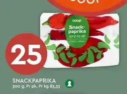 Coop Mega SNACKPAPRIKA tilbud