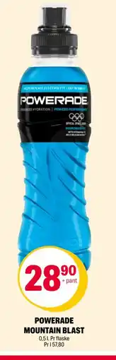 Coop Extra POWERADE MOUNTAIN BLAST tilbud