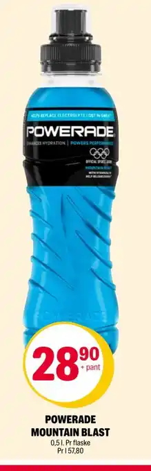 Coop Extra POWERADE MOUNTAIN BLAST tilbud