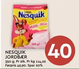 Coop Mega NESQUIK JORDBÆR tilbud