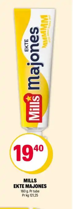 Coop Extra MILLS EKTE MAJONES tilbud