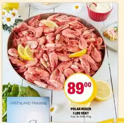 Coop Extra POLAR REKER I LØS VEKT tilbud