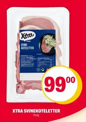 Coop Extra XTRA SVINEKOTELETTER tilbud