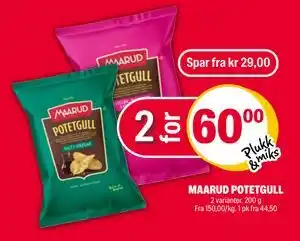 Coop Extra MAARUD POTETGULL tilbud