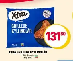 Coop Extra XTRA GRILLEDE KYLLINGLÅR tilbud