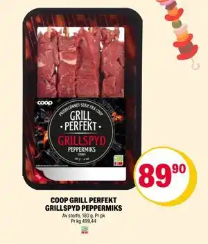Coop Extra COOP GRILL PERFEKT GRILLSPYD PEPPERMIKS tilbud