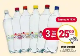 Coop Extra COOP SPRUDLE tilbud