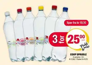 Coop Extra COOP SPRUDLE tilbud