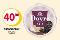 Coop Extra TINE DOVRE BRIE tilbud