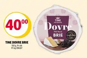 Coop Extra TINE DOVRE BRIE tilbud