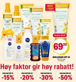 Coop Extra SOLFAKTOR 15 tilbud