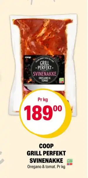 Coop Extra COOP GRILL PERFEKT SVINENAKKE tilbud
