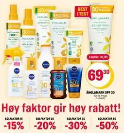 Coop Extra SOLFAKTOR 30 tilbud