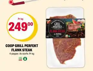Coop Extra COOP GRILL PERFEKT FLANK STEAK tilbud