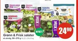 Spar Grønn & Frisk salater tilbud