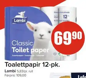 Spar Toalettpapir 12-pk tilbud