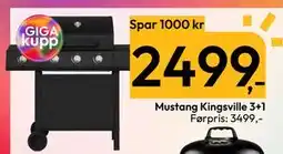 Gigaboks Mustang Kingsville 3+1 tilbud