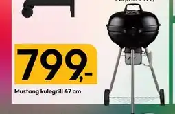 Gigaboks Mustang kulegrill tilbud