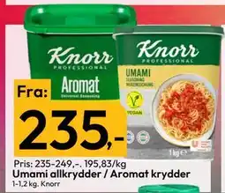 Gigaboks Knorr Umami allkrydder / Aromat krydder tilbud