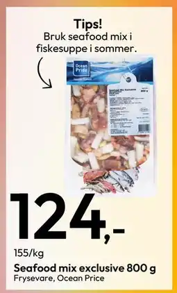 Gigaboks Seafood mix exclusive 800 g tilbud
