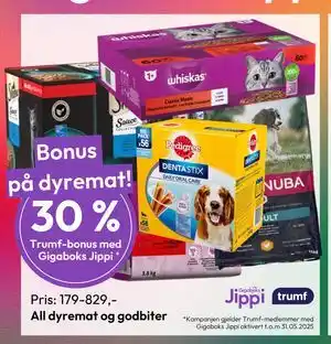 Gigaboks All dyremat og godbiter tilbud