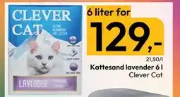 Gigaboks Kattesand lavender 6 l tilbud
