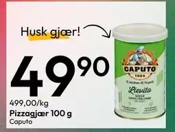 Gigaboks Pizzagjær 100 g tilbud