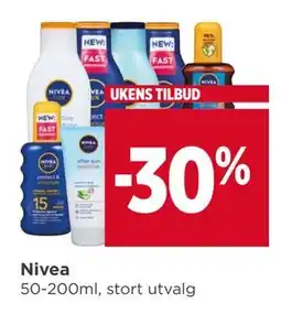 Meny Nivea tilbud