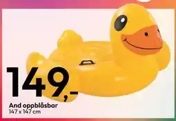 Gigaboks And oppblåsbar tilbud
