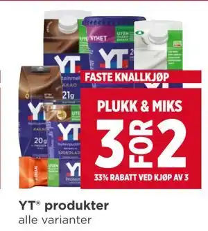 Meny YT produkter tilbud