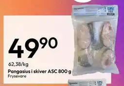 Gigaboks Pangasius i skiver ASC 800 g tilbud