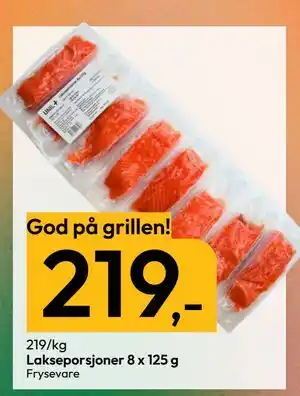 Gigaboks Lakseporsjoner tilbud